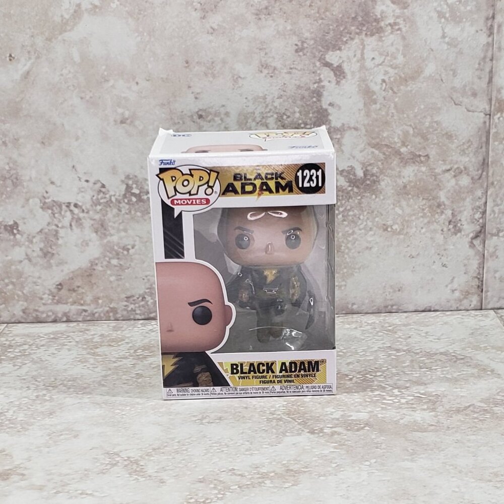 1231 Black Adam Cape Flying Funko Pop Movies Vinyl Figure NIB 2022